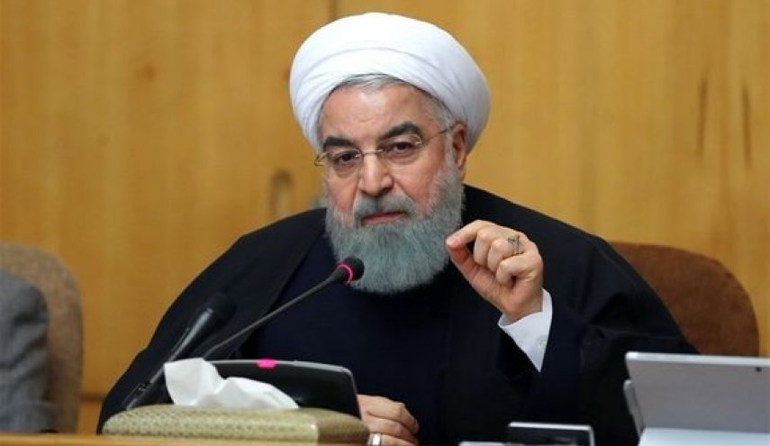 روحاني: قرار الشعب الايراني بيده لا بيد حكام البيت الابيض