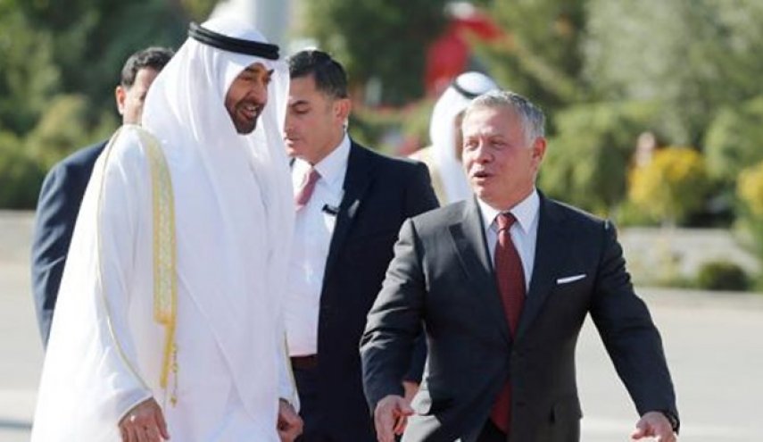 گفت‌‌وگوی تلفنی بن زاید و شاه اردن درباره تثبیت امنیت منطقه