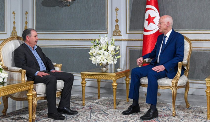 الرئيس التونسي يستقبل أمين عام الاتحاد العام التونسي للشغل
