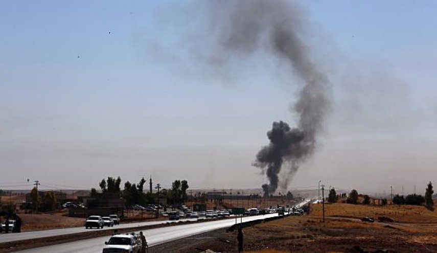 حمله راکتی به اطراف پایگاهی نظامی در جنوب موصل
