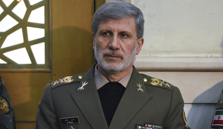 وزير الدفاع الإيراني : القوات المسلحة على اتم الاستعداد للرد على اي هجوم 
