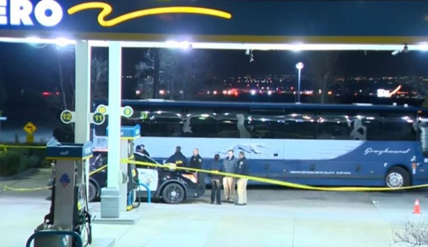 تیراندازی به اتوبوس حامل ۴۰ مسافر در آمریکا