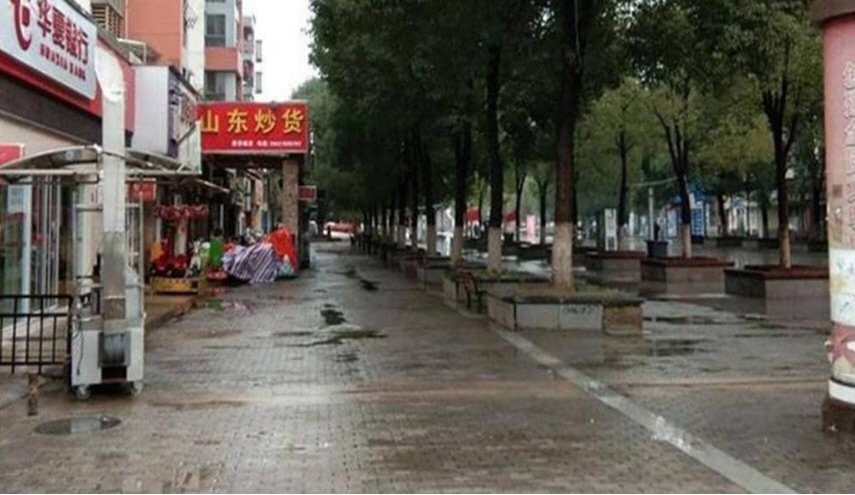 بارش برف ناگهانی در ووهان چین مرکز ویروس کرونا