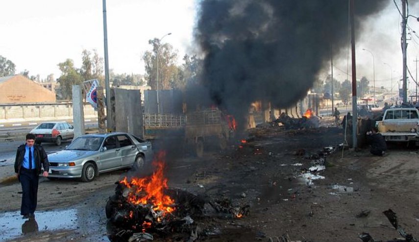 اصابة مدنيين اثنين بانفجار عبوة ناسفة قرب مقهى شرقي بغداد