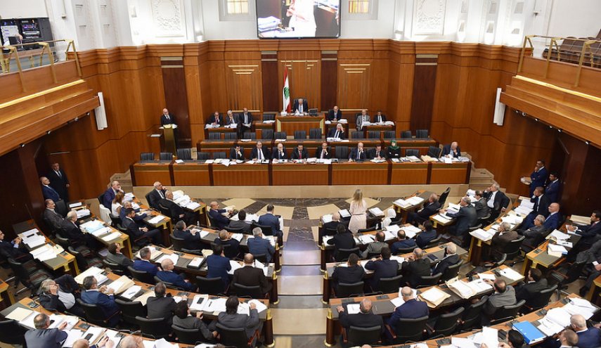 57 نائبا دخلوا القاعة العامة بمجلس النواب اللبنانی