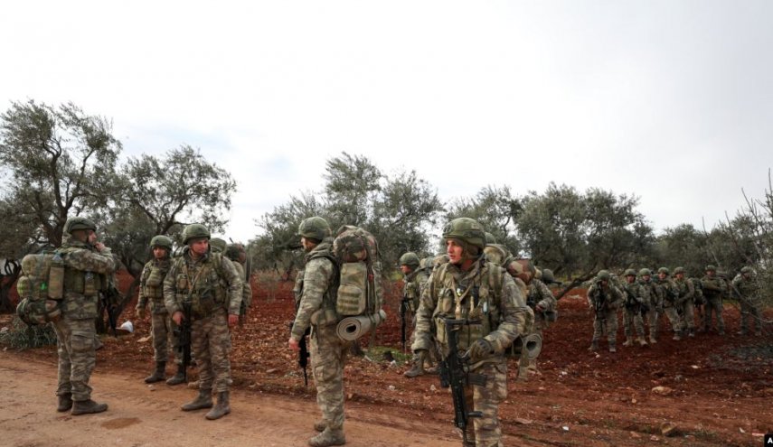 اصابة جنود اتراك بغارة سورية على قميناس بريف إدلب
