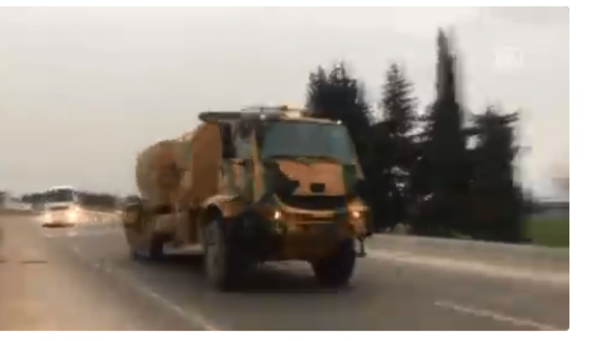 تركيا تحشد راجمات صواريخ على الحدود مع سوريا