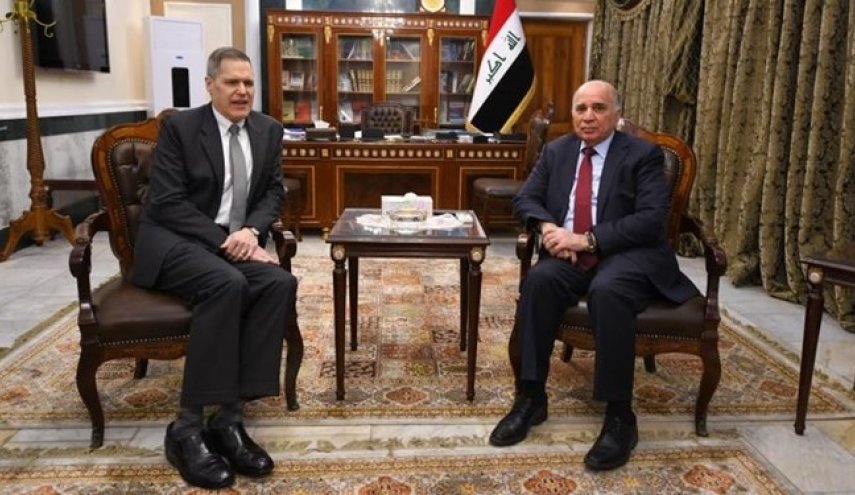 دیدار سفیر آمریکا با معاون نخست‌وزیر پیشبرد امور عراق
