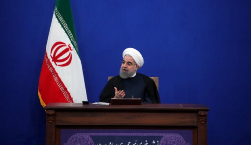 واکنش روحانی به شايعه استعفایش + فیلم