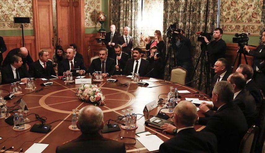 دیدار هیأت ترکیه و روسیه در مسکو درباره تحولات ادلب
