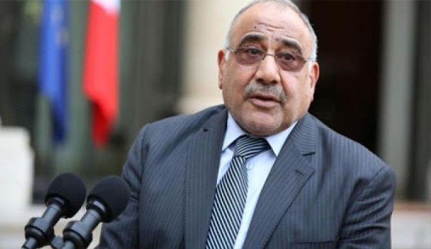 عبد المهدي يوجه رسالة مهمة لرئيس البرلمان