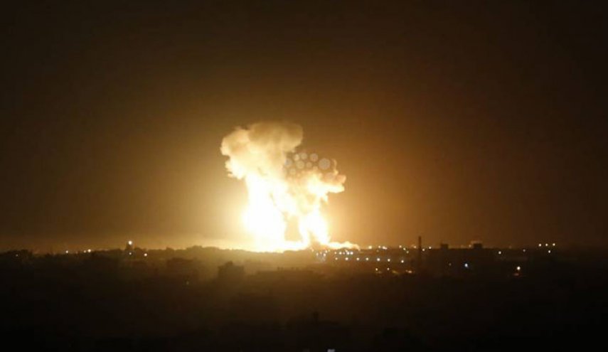 4 إصابات جراء غارات الاحتلال على غزة