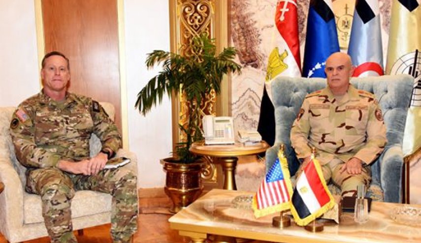 لقاء عسكري مصري أمريكي رفيع المستوى في القاهرة