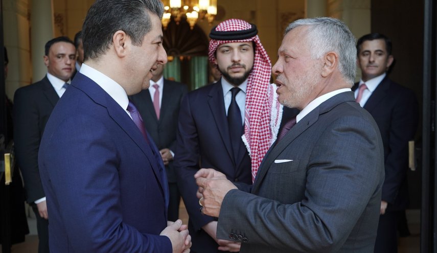 الملك الأردني: نعمل كل ما في وسعنا لمساعدة العراق ومنطقة كردستان

