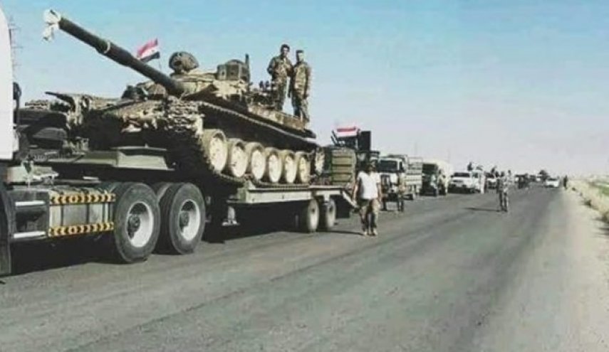 ارسال تجهیزات نظامی مدرن ارتش سوریه به استان ادلب
