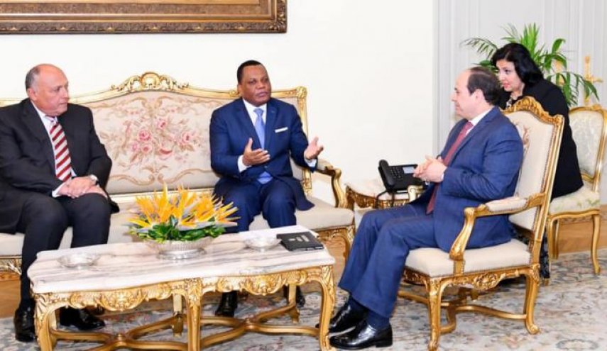 السيسي يتسلم رسالة من رئيس الكونغو 