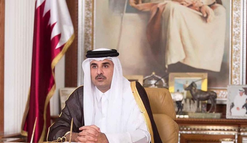 أمير قطر يعلق على توقيع التسوية بين طالبان واميركا