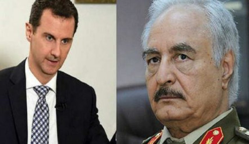 سفر ژنرال حفتر به دمشق رسما تکذیب شد/ جزئیات پیام السیسی به اسد