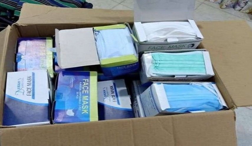أوكرانيا تمنع تهريب شحنة كبيرة من الكمامات الطبية 