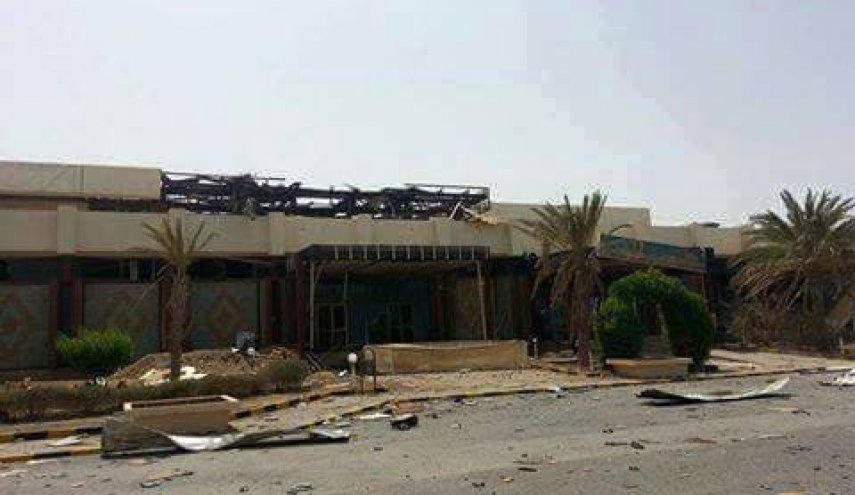 ائتلاف متجاوز سعودی فرودگاه الحدیده را با 6 موشک کاتیوشا هدف قرار داد