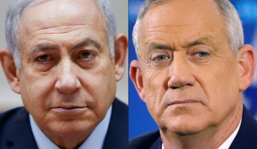 گانتس: نتانیاهو دروغ می‌گوید
