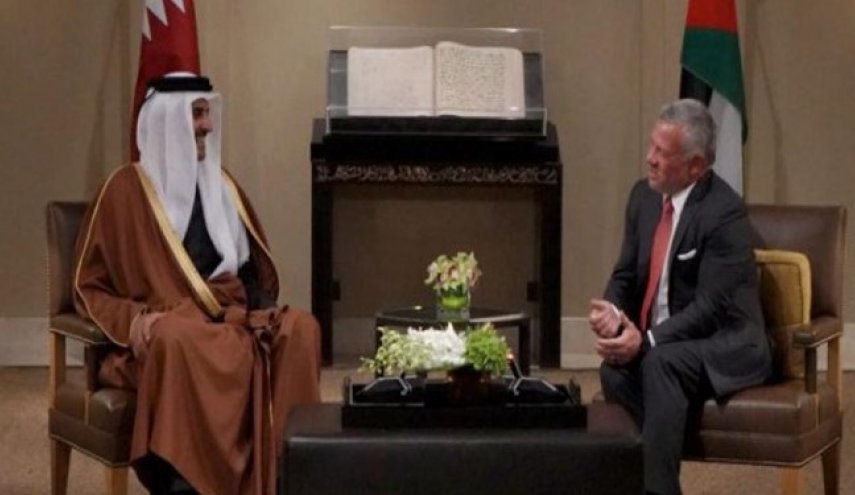تأکید امیر قطر و پادشاه اردن بر ضرورت همکاری‌ها درباره کرونا
