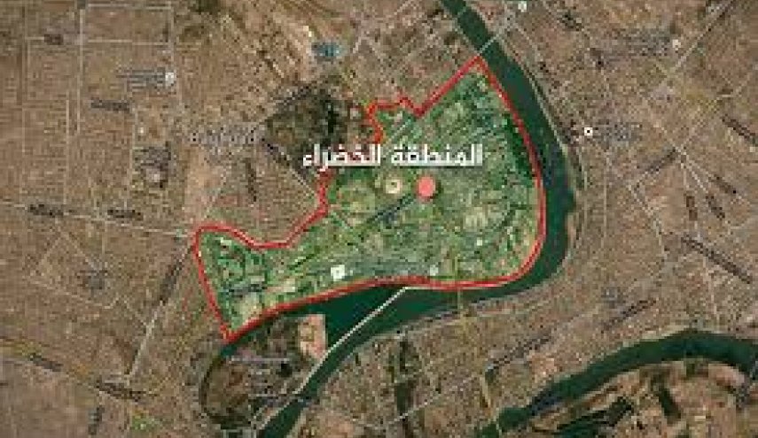 حمله موشکی به «منطقه سبز» بغداد 
