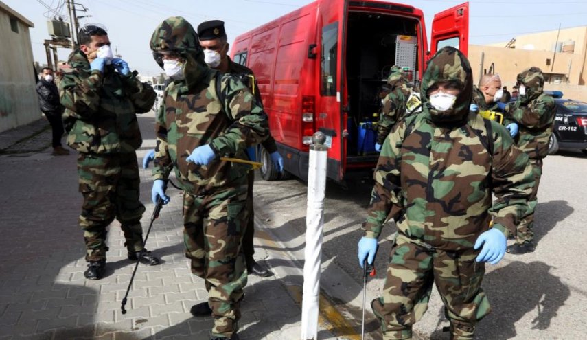 اجراءات جديدة للجيش العراقي لمواجهة وباء كورونا