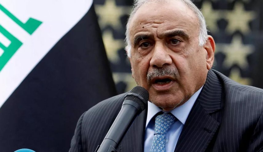 عبد المهدي يحذر التحالف من أي عمل تعرضي في العراق