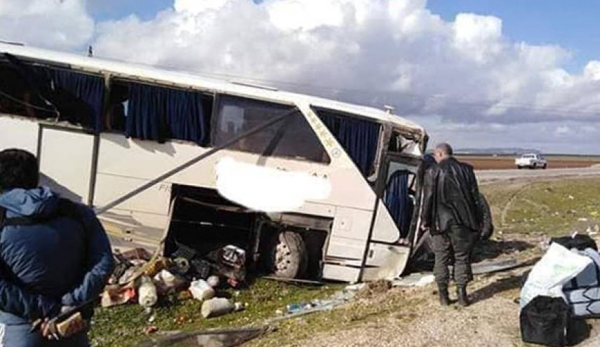 مصرع شخصين في حادث تصادم بريف حمص