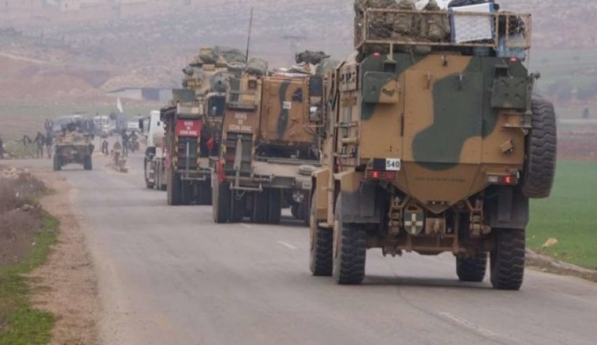 رتل تركي عسكري يقتحم معبر الحدود السورية ويدخل ادلب