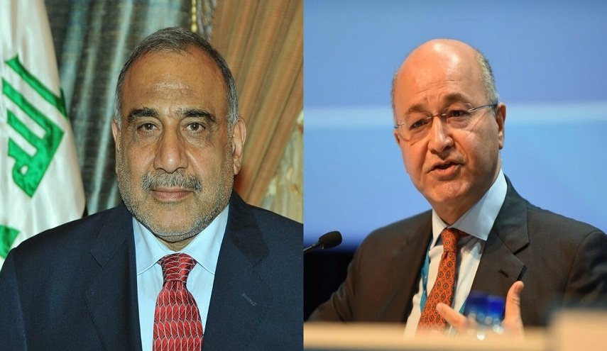 صالح وعبدالمهدي يهنئان الطوائف المسيحية بعيد القيامة
