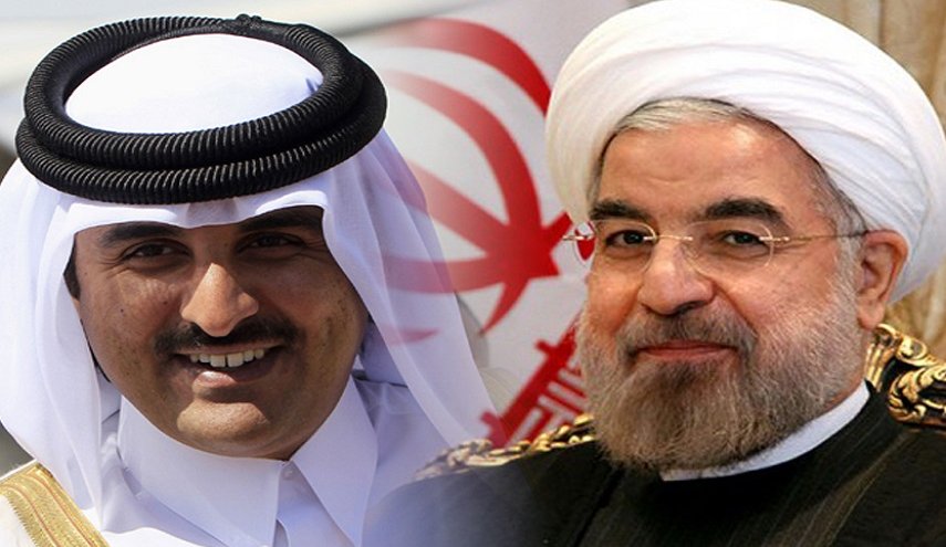 روحاني لأمير قطر: تعزيز نهج التعاون لإرساء الاستقرار بالمنطقة