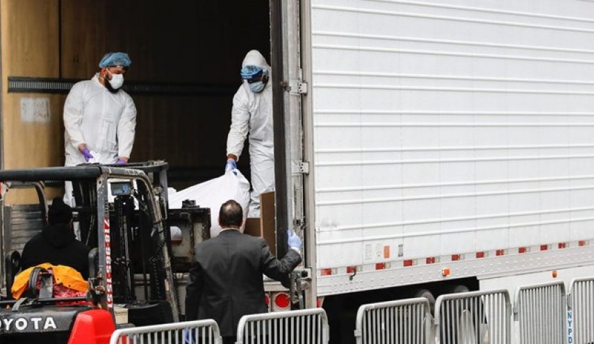 کرونا در نیویورک | کشف 60 جسد در چند کامیون؛ نگهداری اجساد با قالب‌های یخ