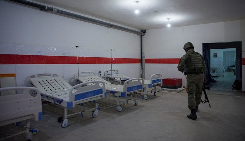 الحجر على كادر مشفى في عفرين بعد إصابة جنود أتراك بالكورونا