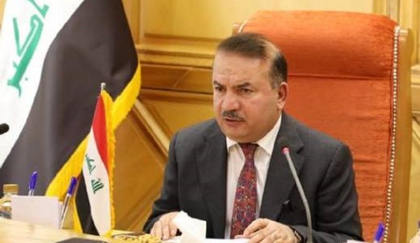 وزير الداخلية العراقي يوجه كلمة في آخر يوم من خدمته