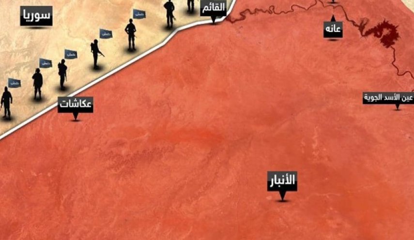 الحشد الشعبی از موفقیت عملیات پاکسازی مناطق نزدیک به مرز با سوریه خبر داد
