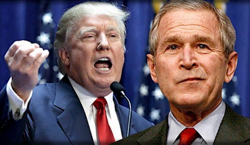 ترامب ينتقد جورج بوش في قضية العزل!