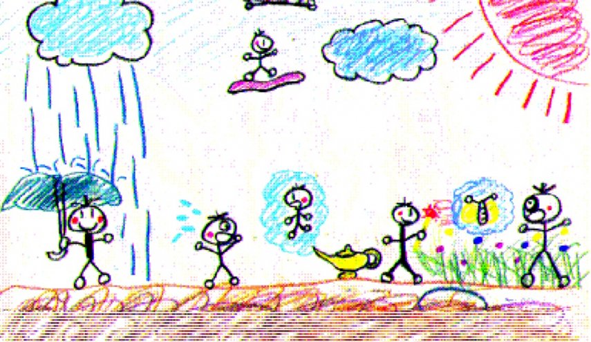 كيف تتعامل مع رسومات أطفالك؟