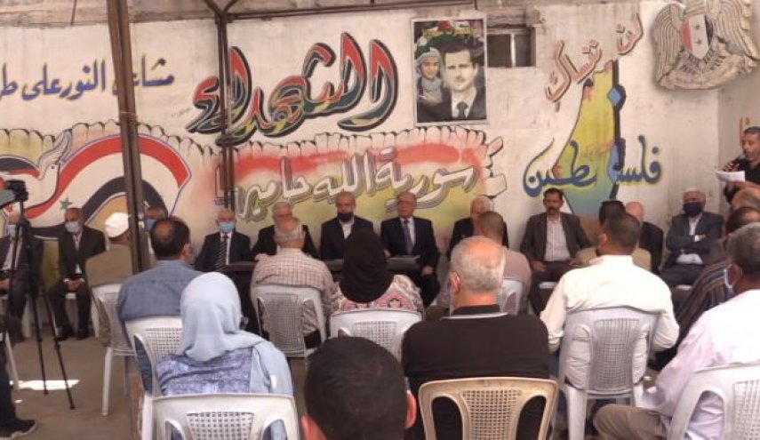 الفلسطينيون بسوريا يؤكدون حقهم بالعودة