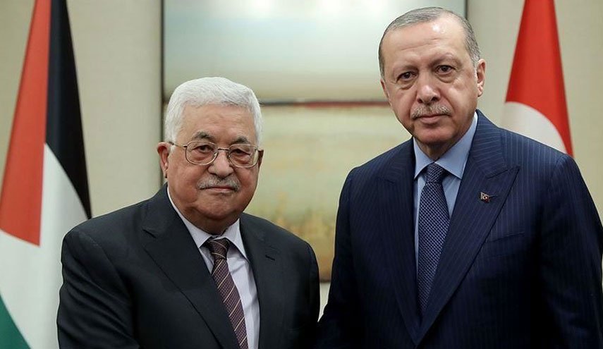 تماس تلفنی اردوغان با عباس/ حمایت ترکیه از کنفرانس بین‌المللی صلح برای حل مسأله فلسطین