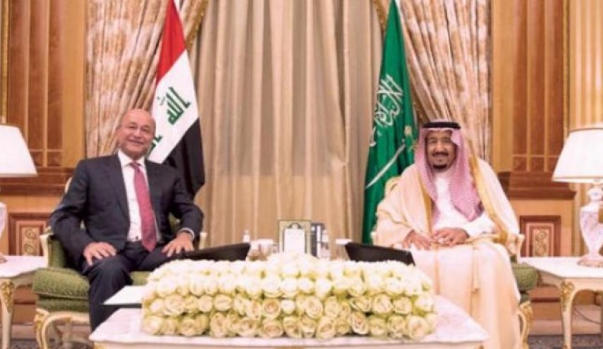 گفت‌وگوی تلفنی رئیس‌جمهور عراق و پادشاه سعودی