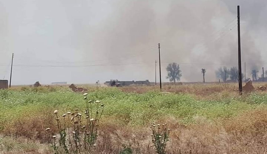 التصدي لدواعش حاولوا إحراق مزارع الحنطة شمالي العراق