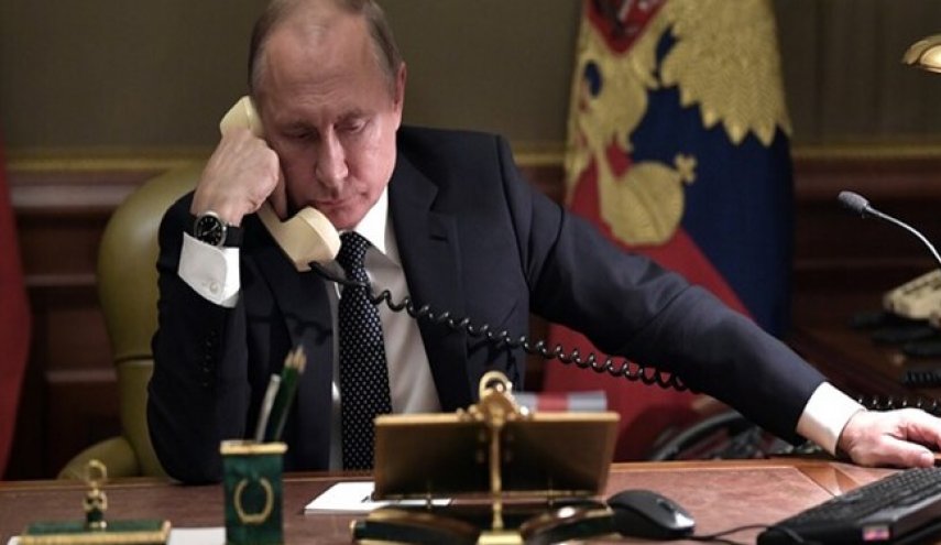 پوتین و امیر قطر تلفنی درمود تحولات منطقه گفت‌وگو کردند