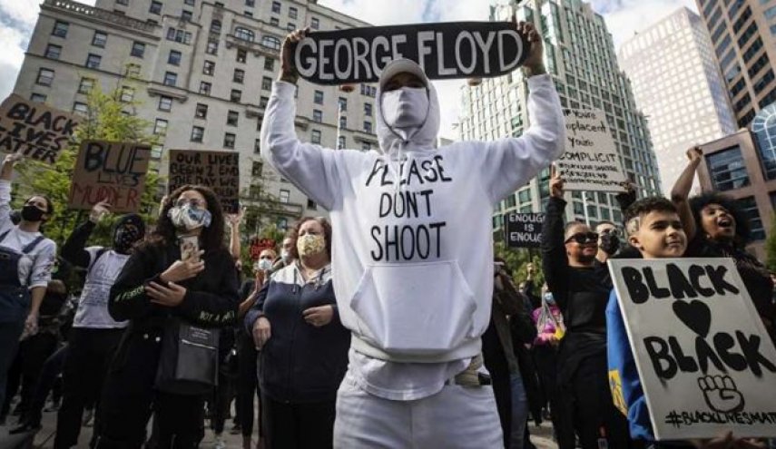 اعتراضات به قتل «جورج فلوید» در جهان همچنان ادامه دارد
