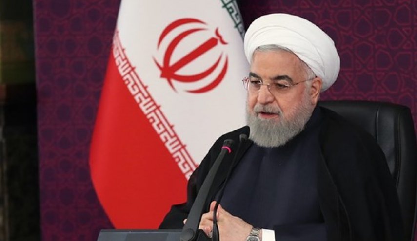 الرئيس روحاني: الحظر لا يمكنه ثني ارادة شعبنا