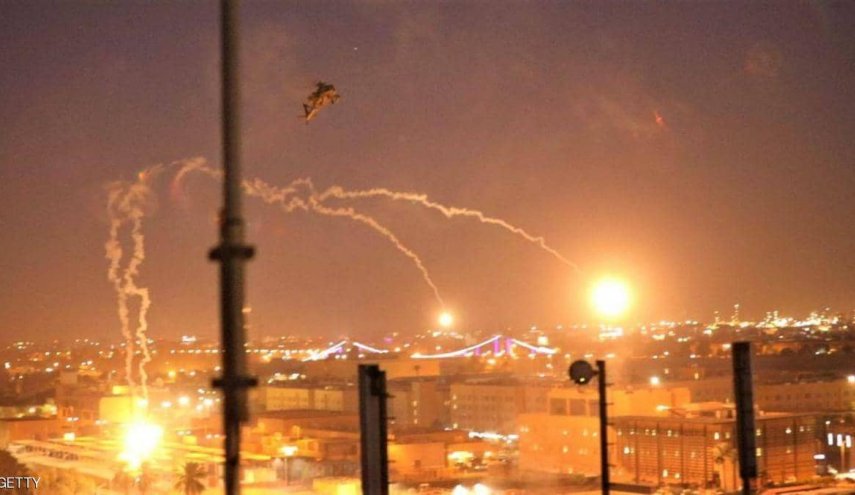 سقوط 4 صواريخ قرب السفارة الأميركية في بغداد
