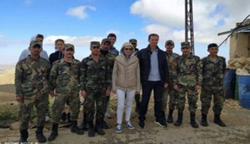 'بشار اسد' و همسرش تحریم‌های آمریکا را به چالش کشیدند