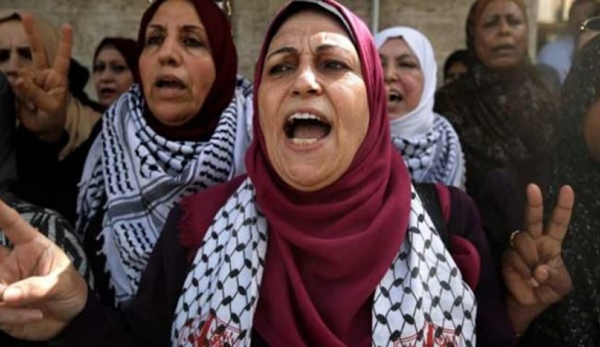 تظاهرات در قدس اشغالی علیه طرح اعمال سلطه رژیم صهیونیستی بر کرانه باختری
