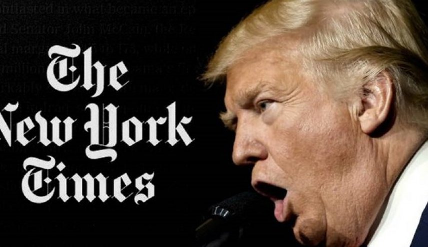 ترامپ به نیویورک تایمز: منبع خبر جعلی‌تان درباره روسیه را افشا کنید
